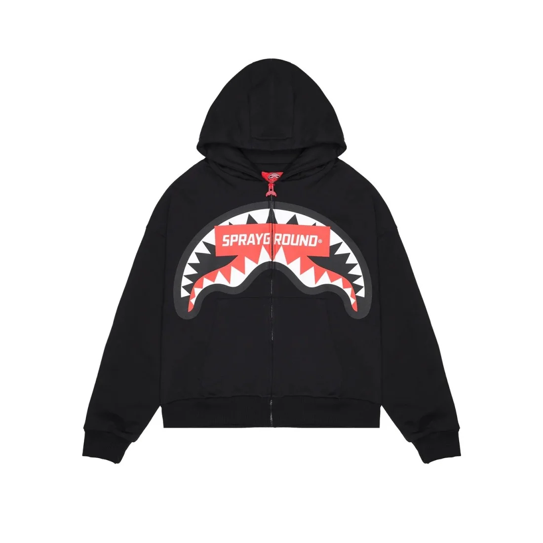 SMASH LOGO FULL ZIP SPRAYGROUND SP785G BLACK
