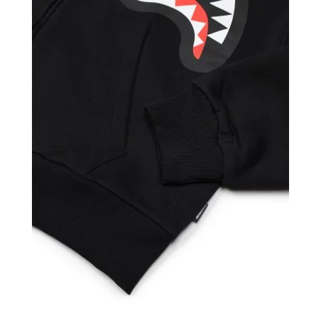 SMASH LOGO FULL ZIP SPRAYGROUND SP785G BLACK