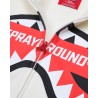 SMASH LOGO FULL ZIP SPRAYGROUND SP785G IVORY