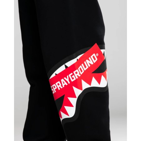 SMASH LOGO PANTS SPRAYGROUND SP786G BLACK