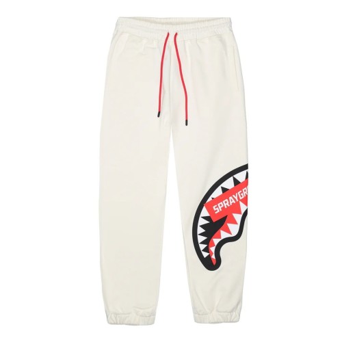 SMASH LOGO PANTS SPRAYGROUND SP786G IVORY