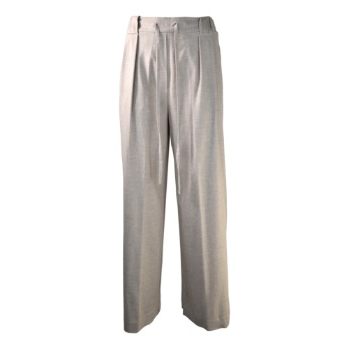 PANTALONE PALAZZO COULISSE MELANGE SO ALLURE D66019C CACHA