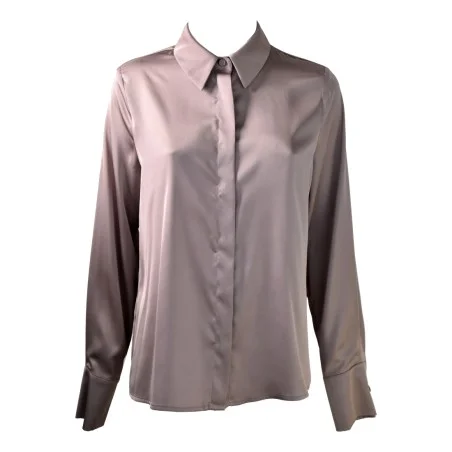CAMICIA COLLO UOMO RASO SO ALLURE G22019C TAUPE
