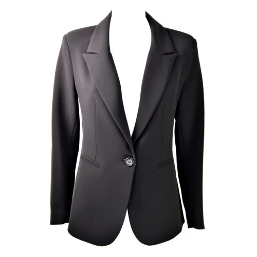 GIACCA BETTA SLIM MONOPETTO SO ALLURE O33001C BLACK