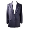 GIACCA BOY GESSATO SO ALLURE V33031C NAVYBLUE