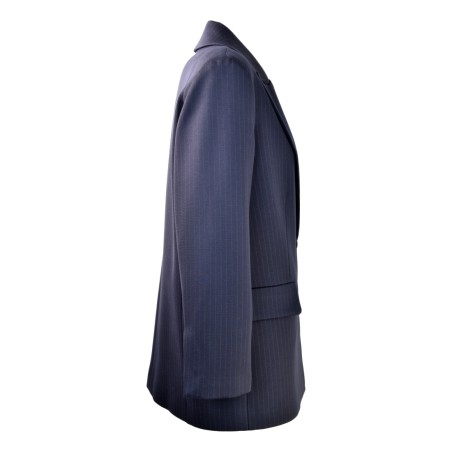 GIACCA BOY GESSATO SO ALLURE V33031C NAVYBLUE