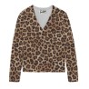 ELARA SWEATER SAND LEOPARD 19 MC2 SAINT BARTH ELA0002 00474I