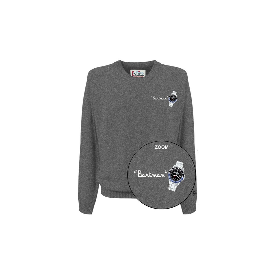 HERON CREWNECK S.BARTH 15G MC2 SAINT BARTH HER0024 03128I