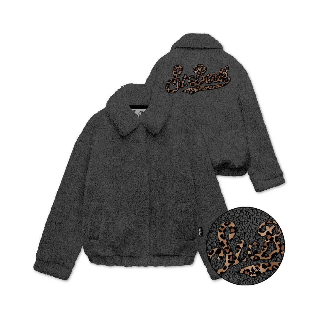 JEANNE TEDDY JACKET SB CLASSIC LEO 00 MC2 SAINT BARTH JNE0001 01233I