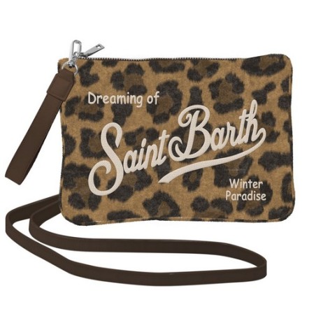 PARISIENNE FELT LEOPARD MIDI 18 EMB MC2 SAINT BARTH PAR0025 00223I