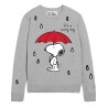 NEW QUEEN CREWNECK SNOOPY LOVES RAIN MC2 SAINT BARTH QUE0010 00438I