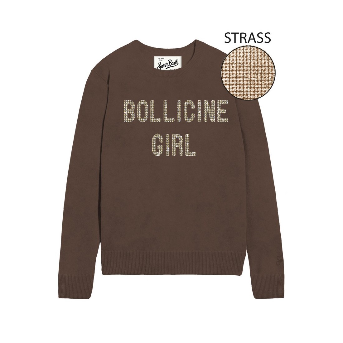 NEW QUEEN CREWNECK BOLLICINE GIRL 18 MC2 SAINT BARTH QUE0033 04027I