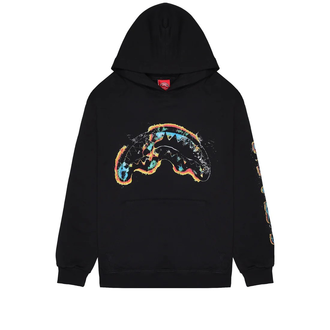 OXIDIZED SHARK HOODIE SPRAYGROUND SP791G BLACK