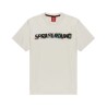 OXIDIZED SHARK T-SHIRT SPRAYGROUND SP793 IVORY