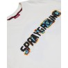 OXIDIZED SHARK T-SHIRT SPRAYGROUND SP793 IVORY