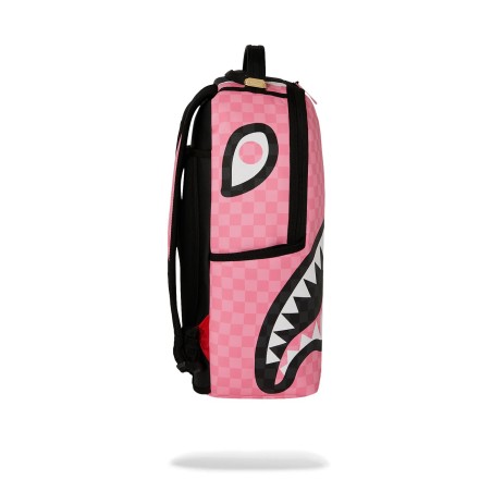 PINK AND BLACK TEAR SIP  BACKPACK SPRAYGROUND 910B7692NSZ BLK/PINK