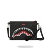 SCRIBBLE SHARK CROSSOVER CLUTCH SPRAYGROUND 910B8229NSZ BLK/GREY