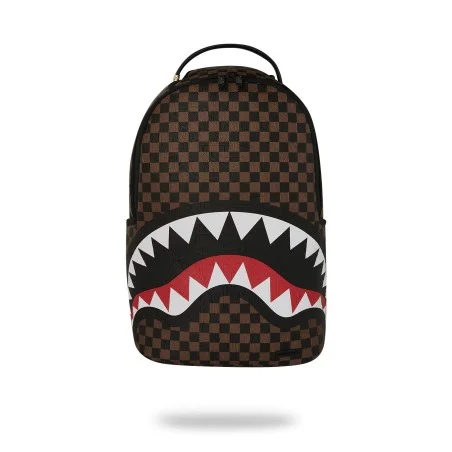 CHECK 2 EMBOSS BACKPACK SPRAYGROUND 910B8232NSZ BROWN