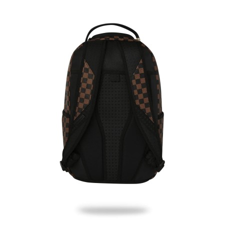 CHECK 2 EMBOSS BACKPACK SPRAYGROUND 910B8232NSZ BROWN
