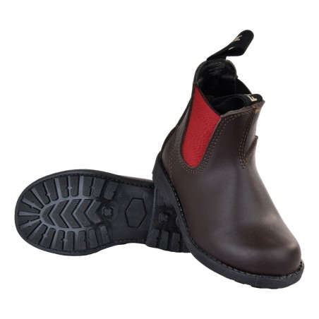 BEATLES ELASTICI KIDS PELLE FORME 098 T.MORO/ROSSO