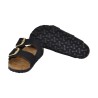 CIABATTA ARIZONA BIG BUCKLE NUBUCK LEATHER BIRKENSTOCK 1023290 BLACK