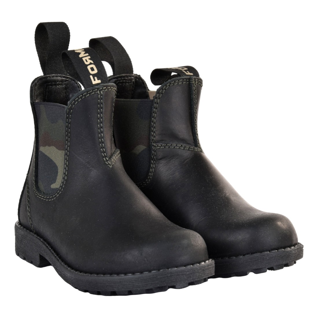 BEATLES ELASTICI KIDS INGRASSATO FORME 2098 NERO/CAMOUFLAG