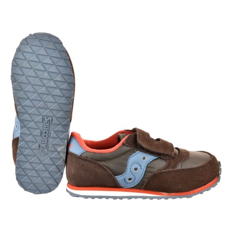 ALLACCIATA STRAPPO BABY JAZZ CAMOSCIO/TESSUTO SAUCONY ST51690