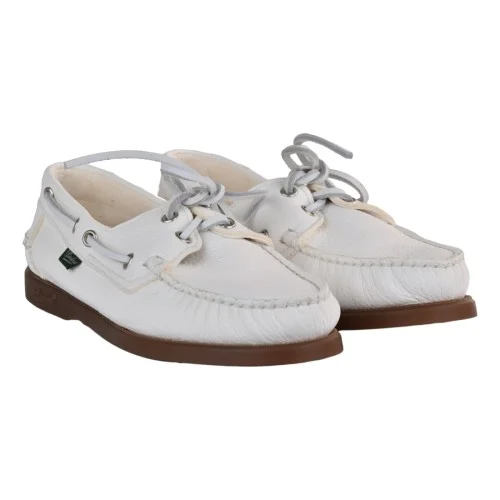 MOCASSINO BARTH MARINE DEERLEATHER PARABOOT 190854 BLANC