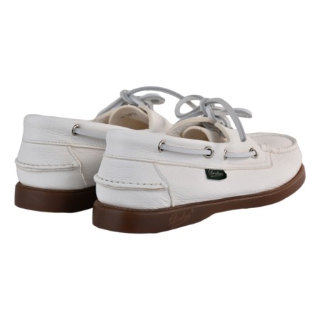 MOCASSINO BARTH MARINE DEERLEATHER PARABOOT 190854 BLANC