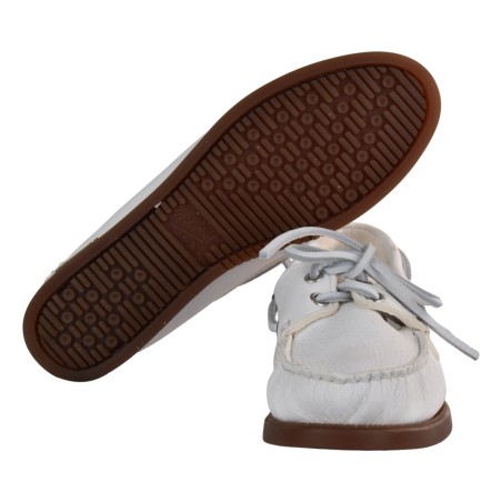 MOCASSINO BARTH MARINE DEERLEATHER PARABOOT 190854 BLANC