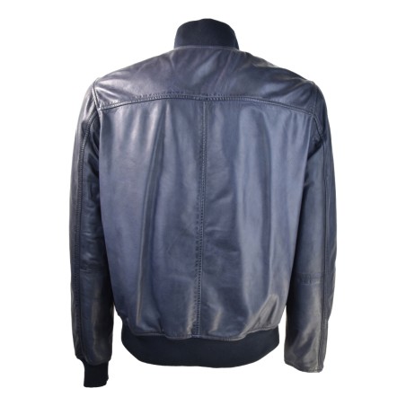LEATHER BOMBER MAN BULLY 5605 SD02TR