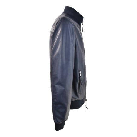 LEATHER BOMBER MAN BULLY 5605 SD02TR