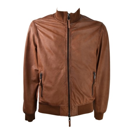 LEATHER BOMBER MAN BULLY 5605 SD10TR