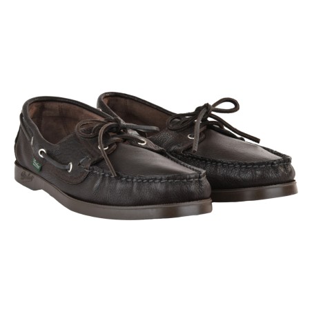MOCASSINO BARTH MARINE DEERLEATHER PARABOOT 780555 MARRON