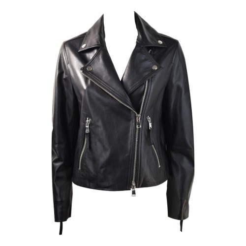 LEATHER JACKET W BULLY 7953 N01