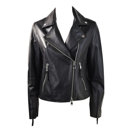 LEATHER JACKET W BULLY 7953 N01
