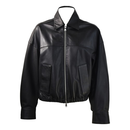 LEATHER JACKET W BULLY 7957 N01