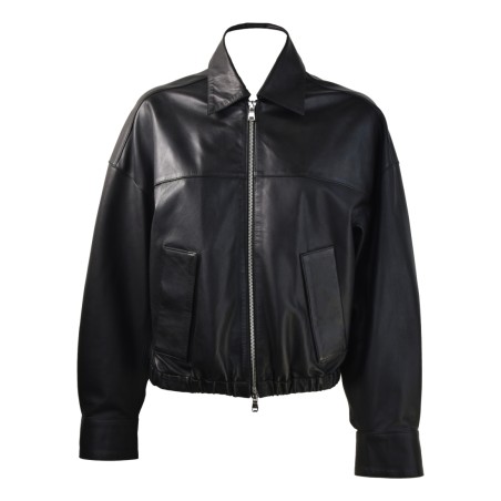 LEATHER JACKET W BULLY 7957 N01