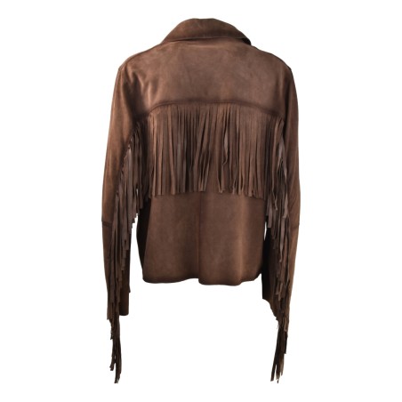 LEATHER JACKET W SUEDE BULLY 8730/FR B360