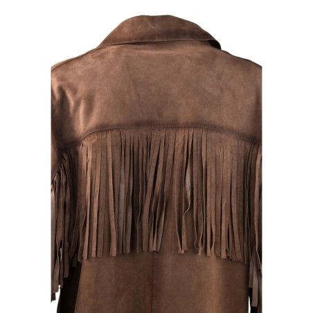 LEATHER JACKET W SUEDE BULLY 8730/FR B360