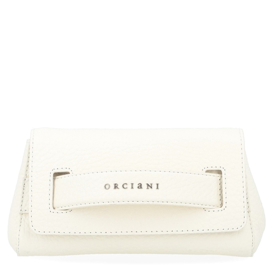 BORSA MINI CLUTCH GOSSIP ORCIANI B02169_SOF BIANCO