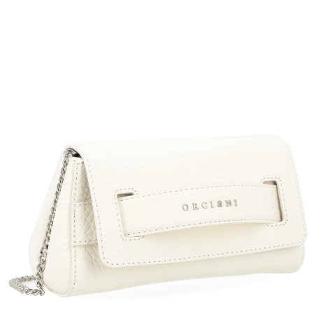 BORSA MINI CLUTCH GOSSIP ORCIANI B02169_SOF BIANCO