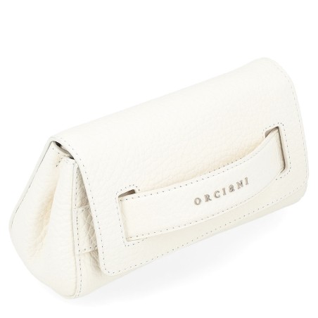 BORSA MINI CLUTCH GOSSIP ORCIANI B02169_SOF BIANCO