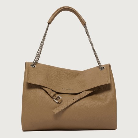BORSA VENUS SOFT MIDI A SPALLA ORCIANI B02212_SOF BISCOTTO