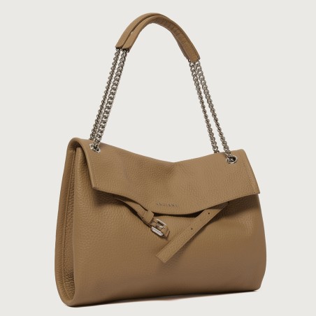 BORSA VENUS SOFT MIDI A SPALLA ORCIANI B02212_SOF BISCOTTO