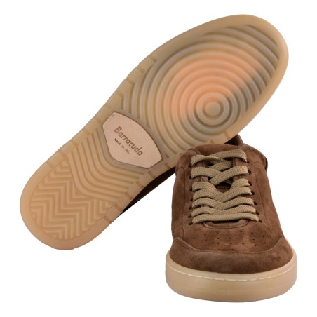 SNEAKERS IN CAMOSCIO BARRACUDA BU3355 814