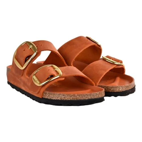 CIABATTA ARIZONA BIG BUCKLE OILED LEATHER BIRKENSTOCK 1026661 BURNT_ORANGE