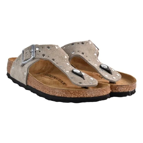 INFRADITO GIZEH RIVET BORDER BIRKENSTOCK 1029388 TAUPE