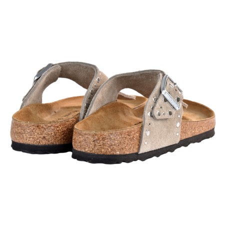 INFRADITO GIZEH RIVET BORDER BIRKENSTOCK 1029388 TAUPE