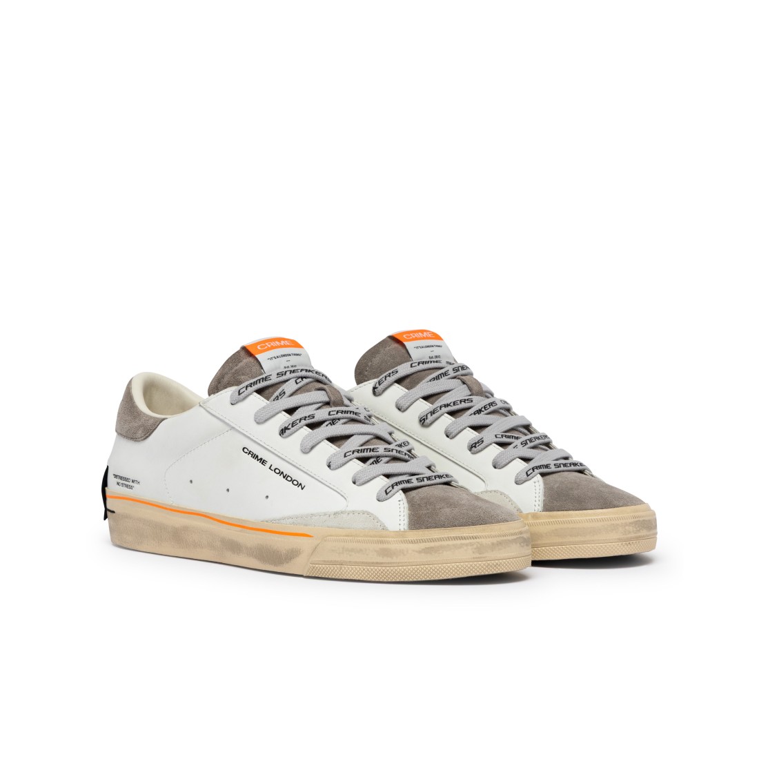 SNEAKERS DISTRESSED LO CRIME LONDON 19054PP8B 10